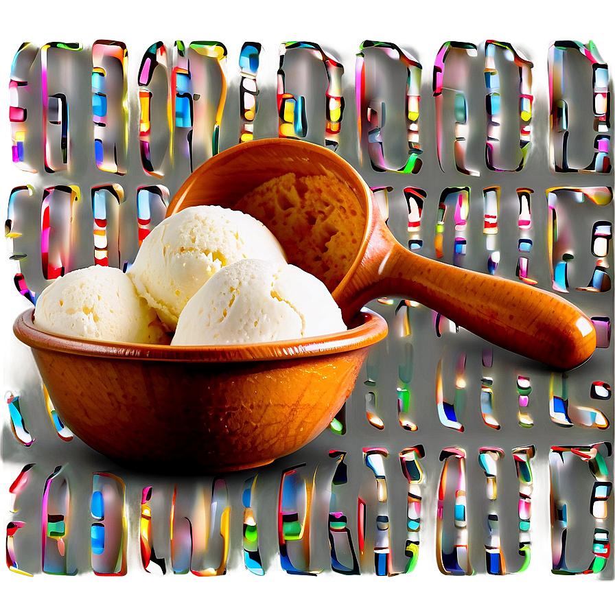 Ice Cream Scoop In Bowl Png 55