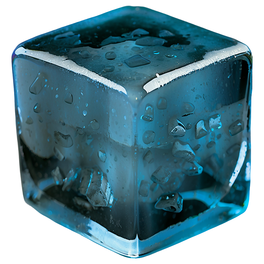 Ice Cube Closeup Png Qnf