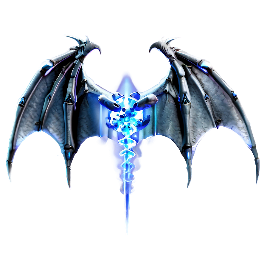 Ice Dragon Wings Image Png Qwu37