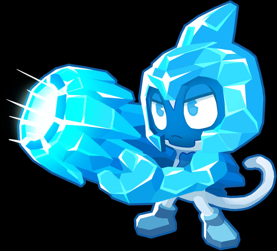 Ice Elemental Character Punch