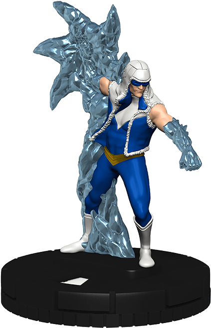 Ice Powered Superhero Figure