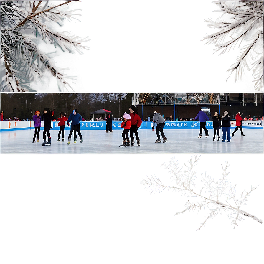 Ice Rink Winter Solstice Celebration Png Lna