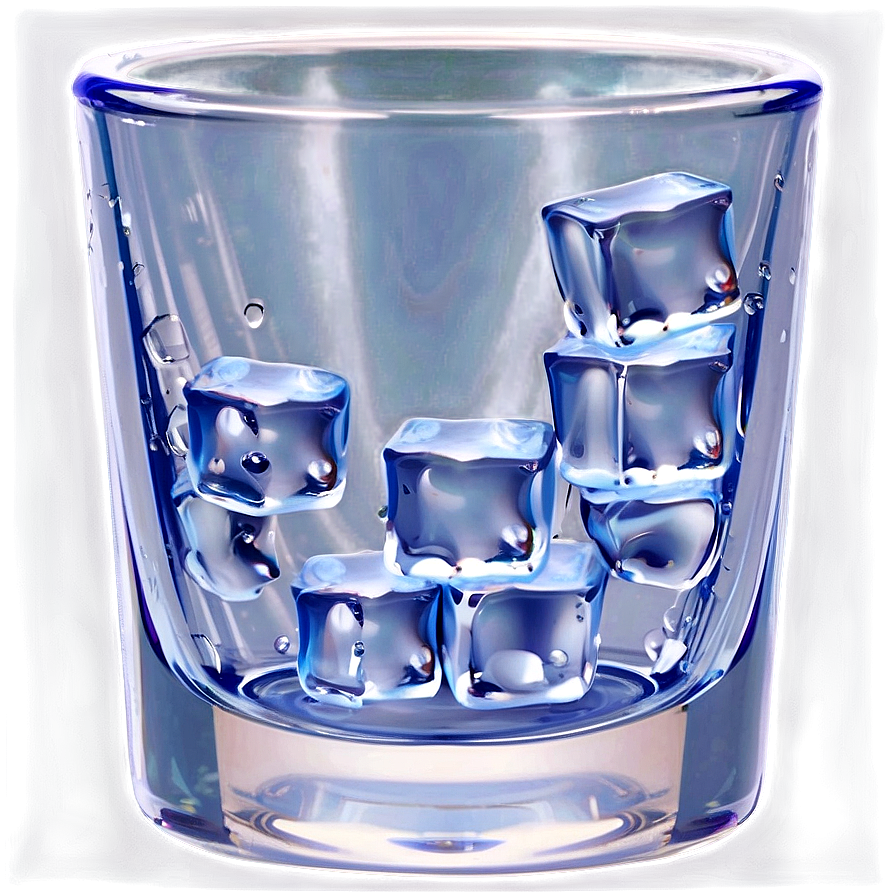 Ice Shot Glass Png Dyq95