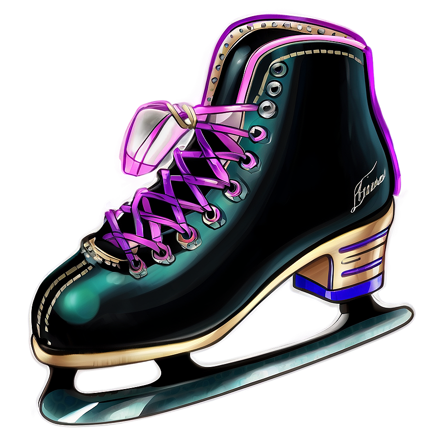 Ice Skate Drawing Png 49