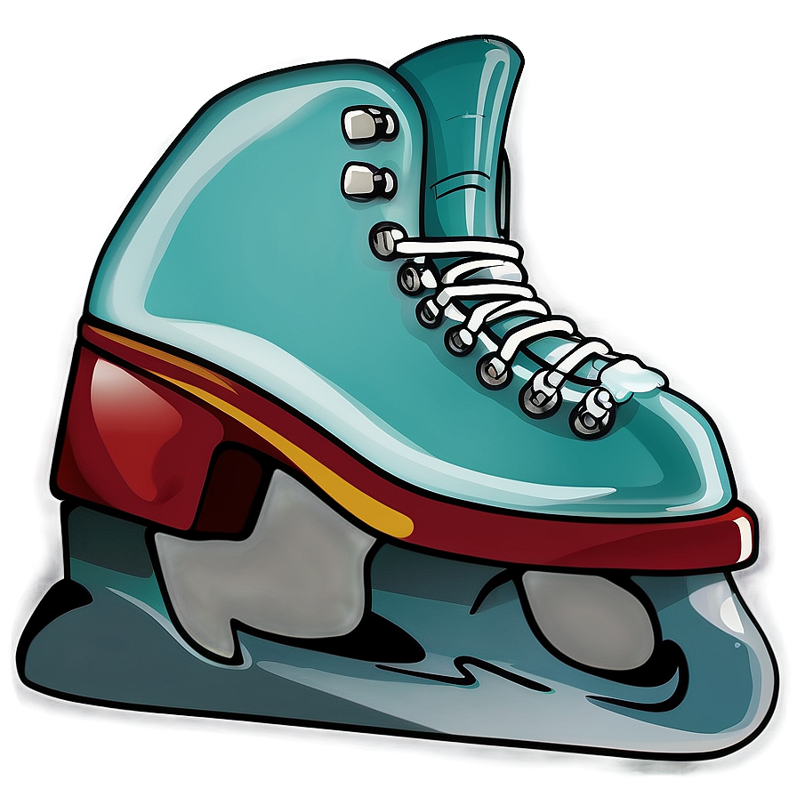 Ice Skate Flat Design Png Auw