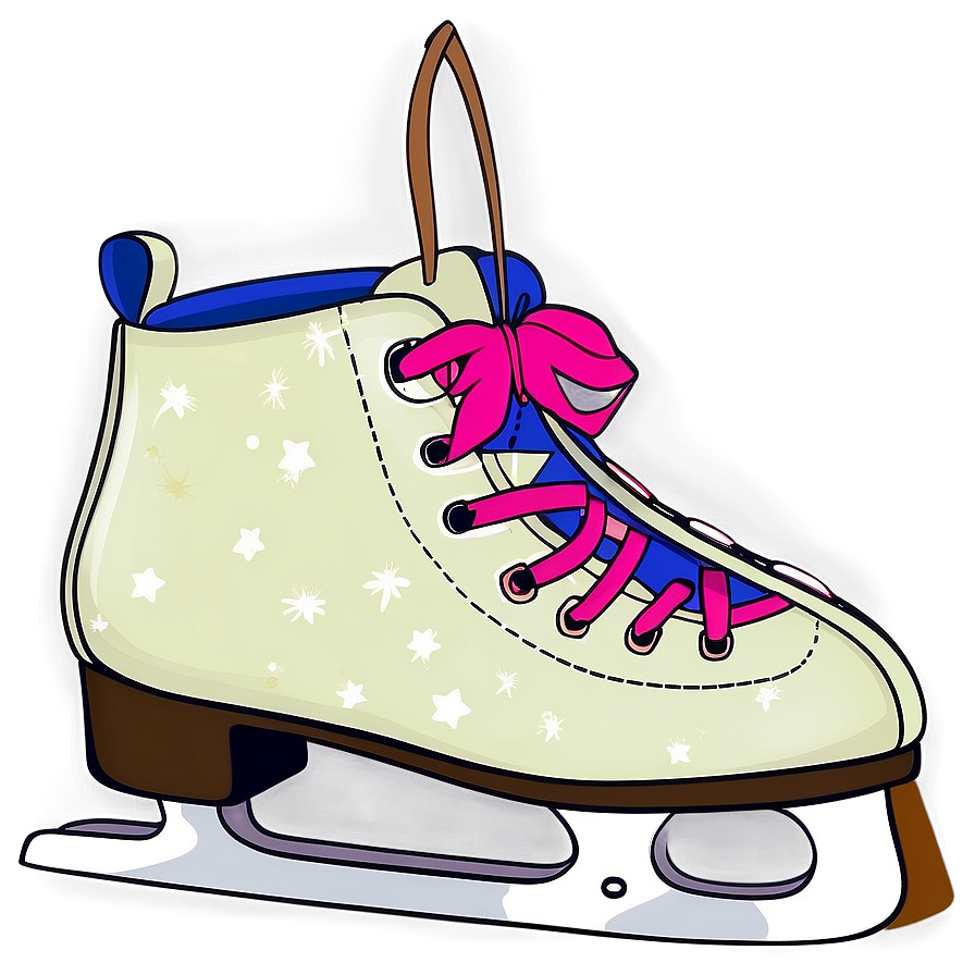 Ice Skate Print Png 06212024