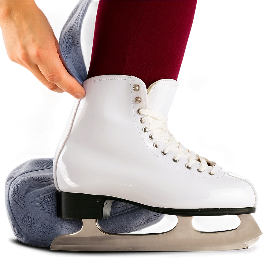 Ice Skates With Carry Bag Png 06122024