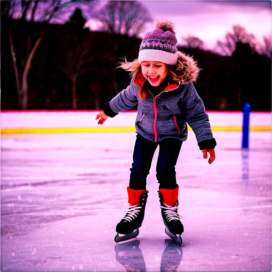 Ice Skating Bliss Png Vch