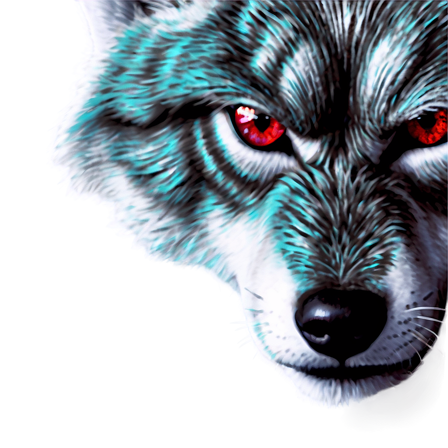 Ice Wolf Eyes Png 06292024