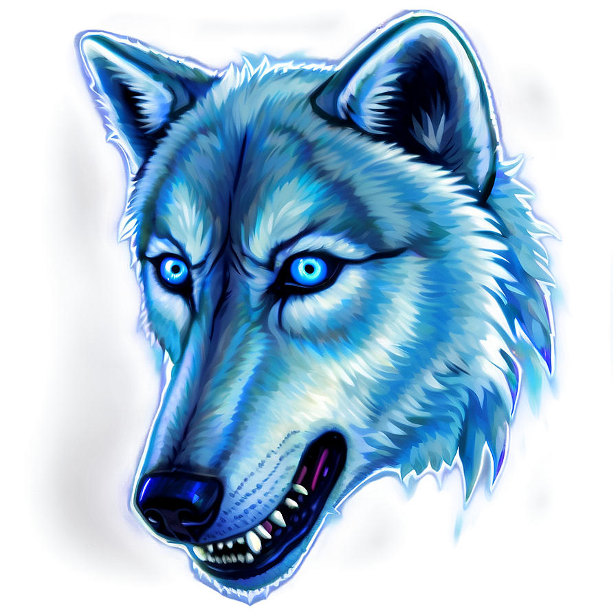 Ice Wolf Eyes Png Mir31