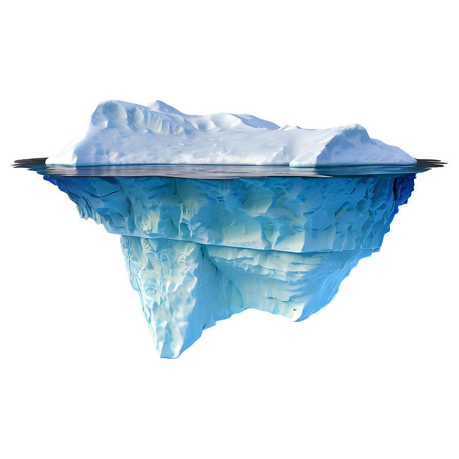 Iceberg Floating In Ocean Photo Png 05212024