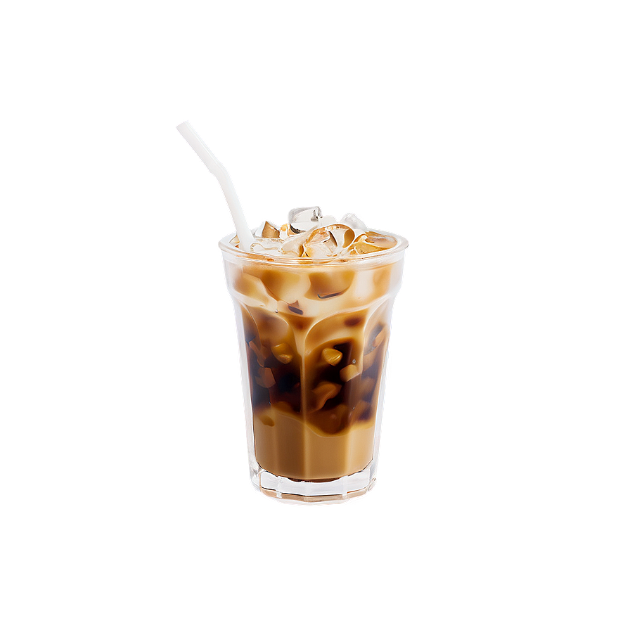 Iced Coffee With Caramel Png 65