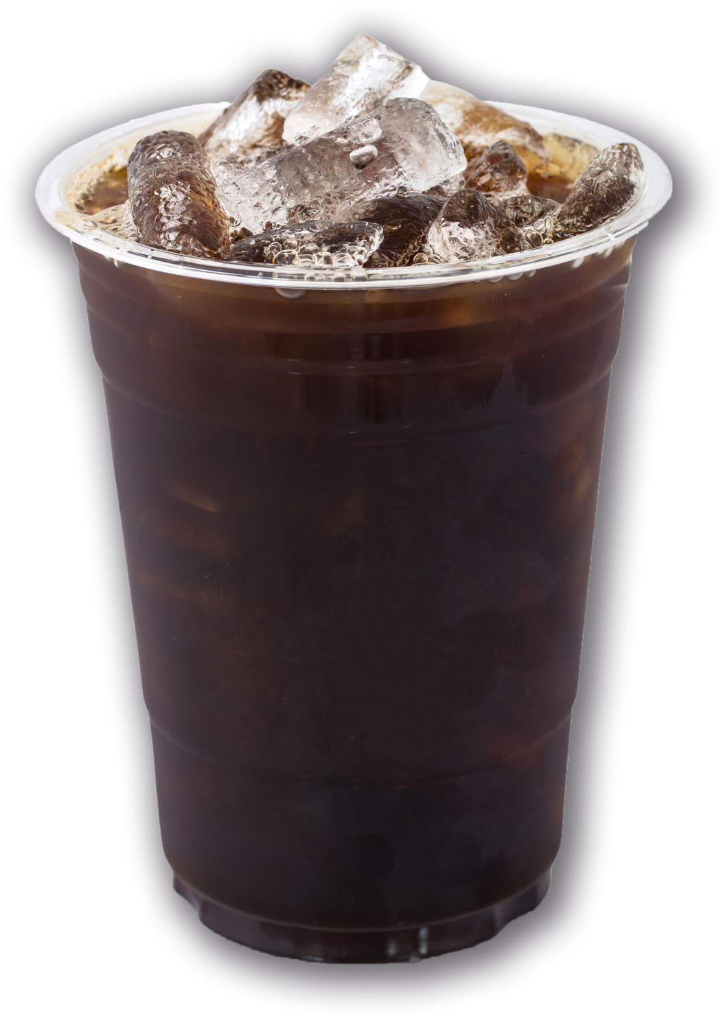 Iced Coffeein Clear Cup