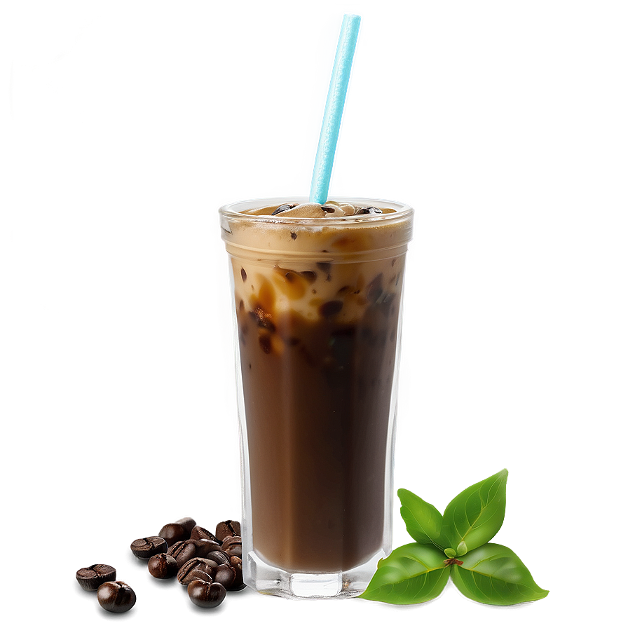 Iced Espresso Coffee Png 25