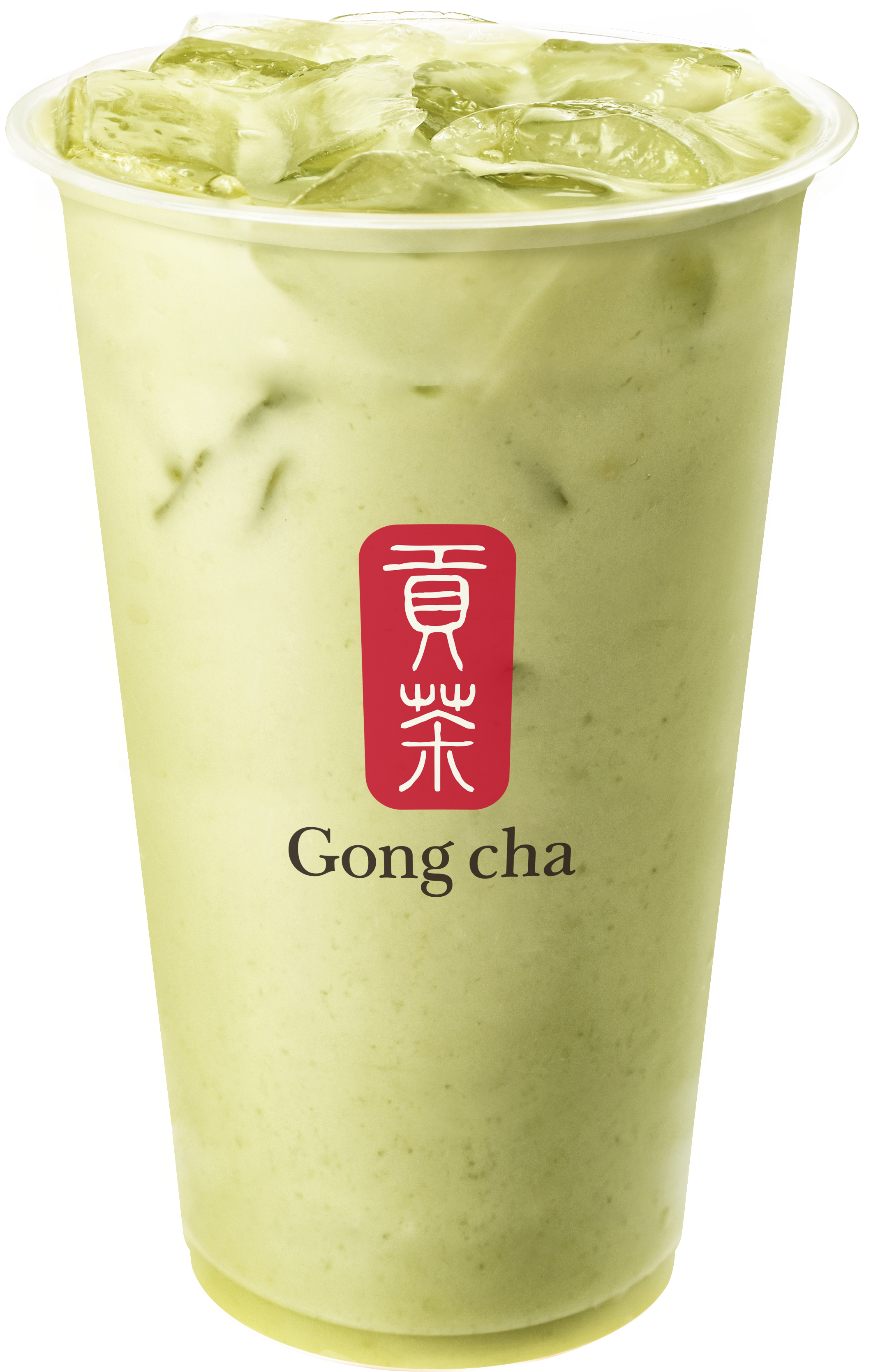 Iced Green Tea Latte Gong Cha