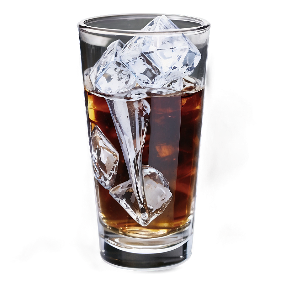 Iced Soft Drink Glass Png 55