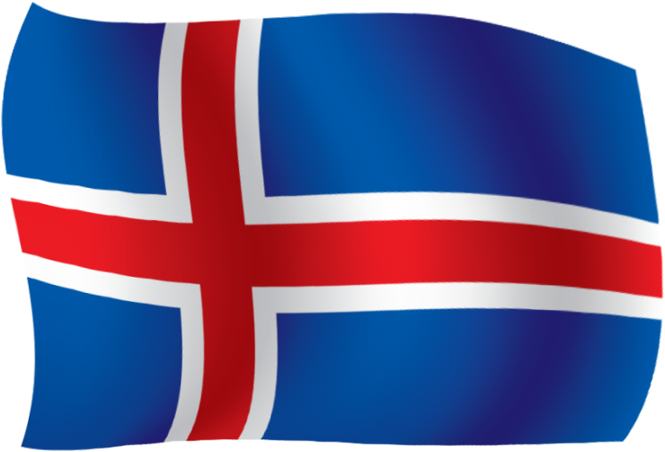 Icelandic Flag Waving