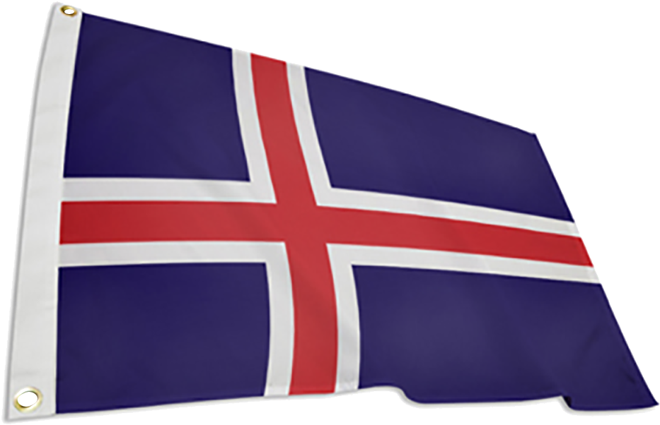 Icelandic Flag Waving