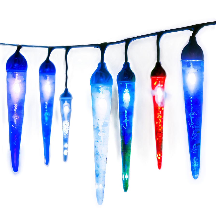 Icicle Christmas Lights Png Jjv68