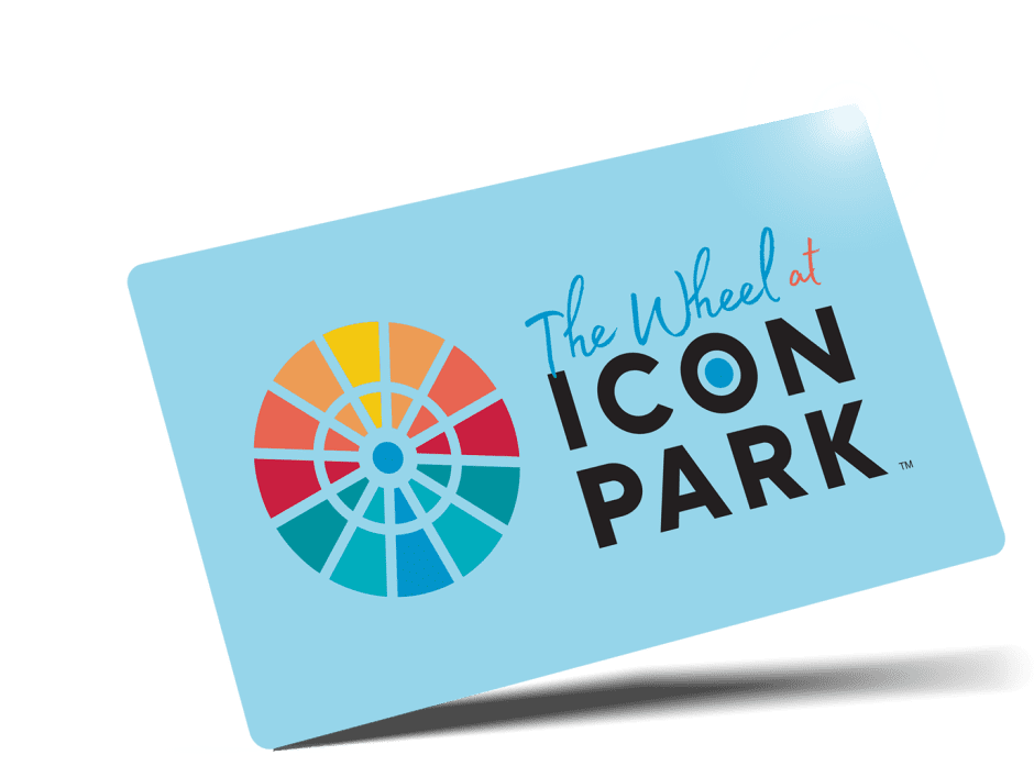 Icon Park Wheel Ticket Design