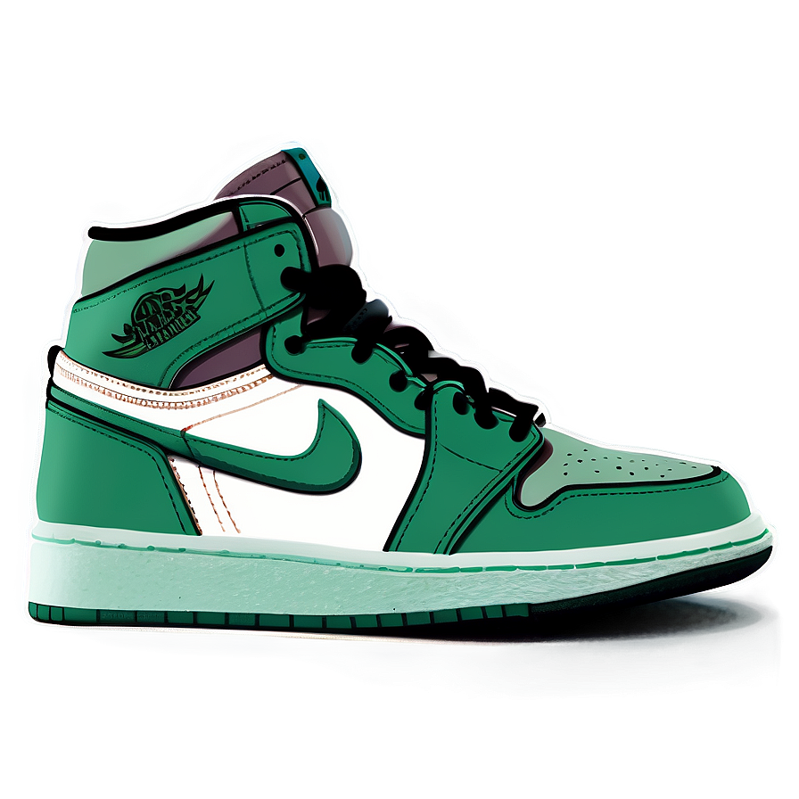 Iconic Air Jordan 1 Silhouette Png Lfx