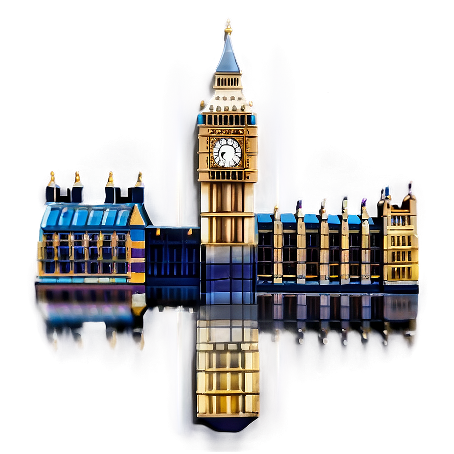 Iconic Big Ben Tower Png 10