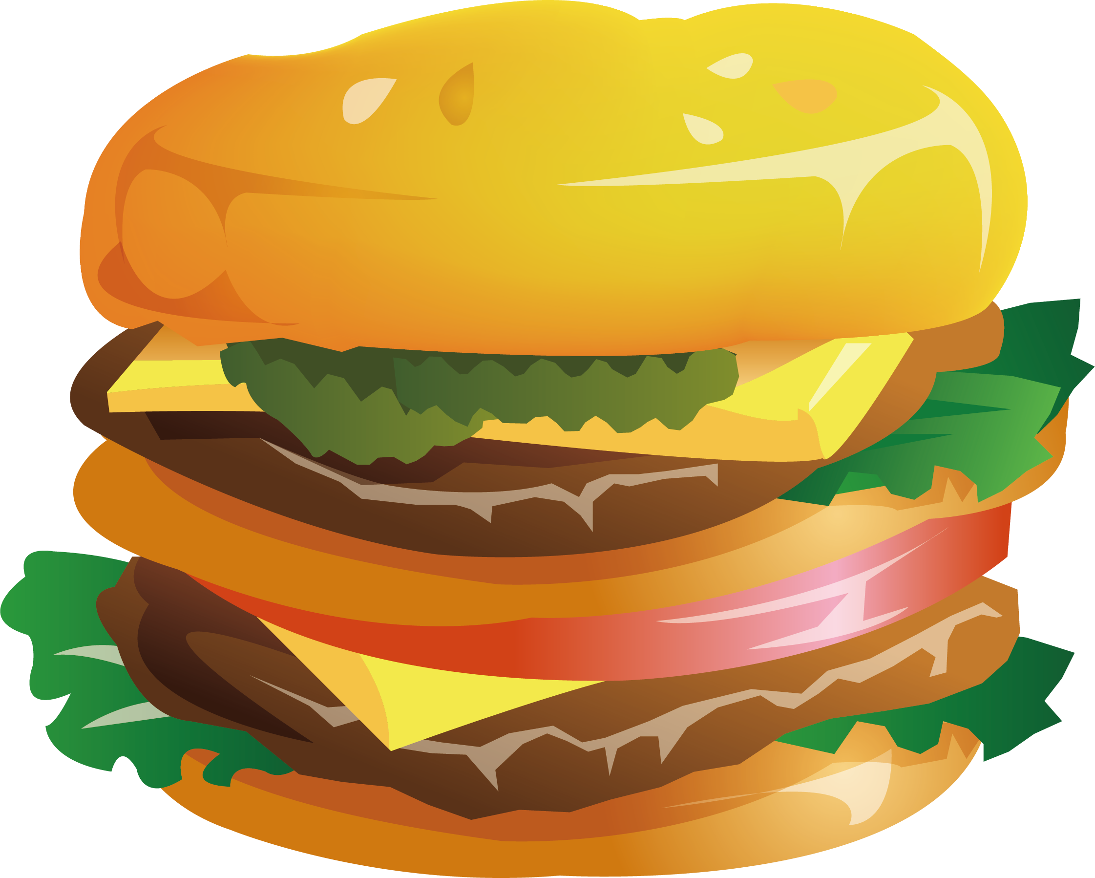 Iconic Big Mac Burger Illustration