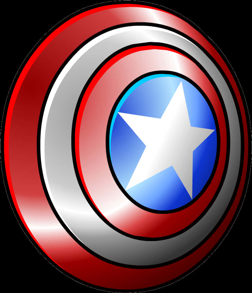 Iconic Circular Shield Graphic