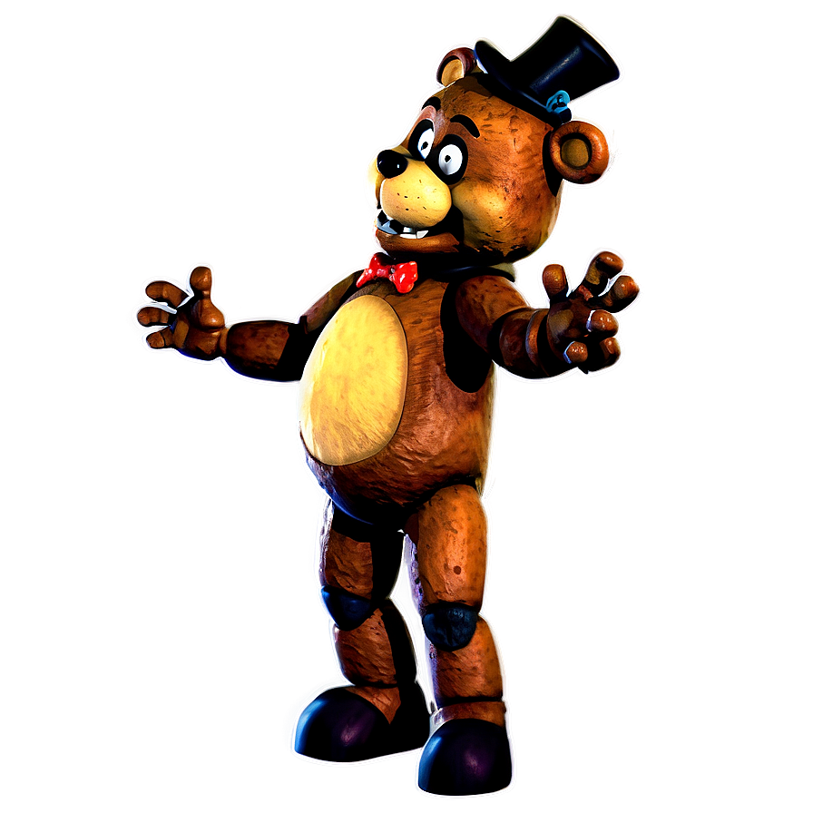 Iconic Freddy Fazbear Pose Png 44