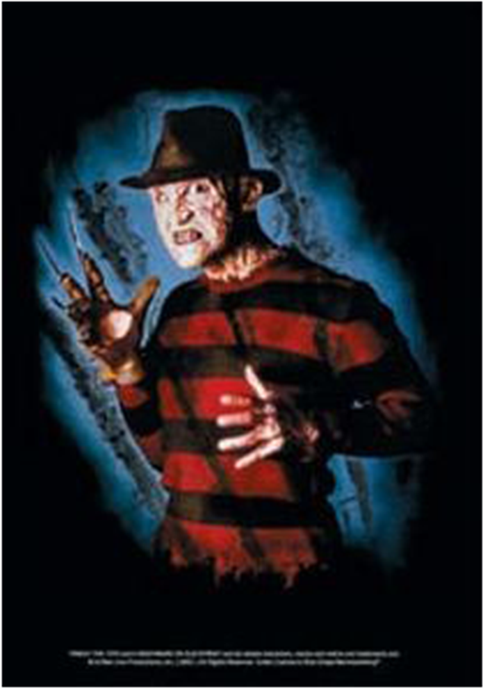 Iconic Horror Movie Character Freddy Krueger