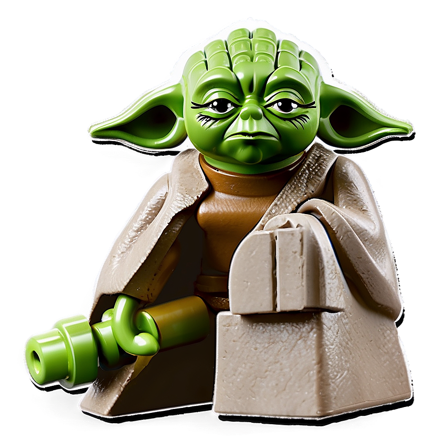 Iconic Lego Yoda Pose Png 29