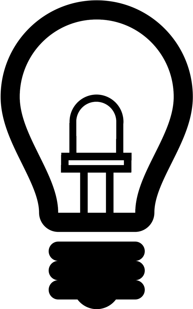 Iconic Light Bulb Graphic