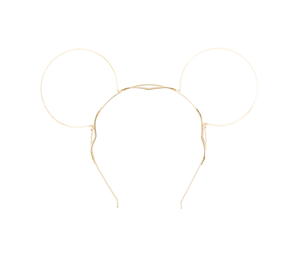 Iconic Mickey Mouse Ears Silhouette
