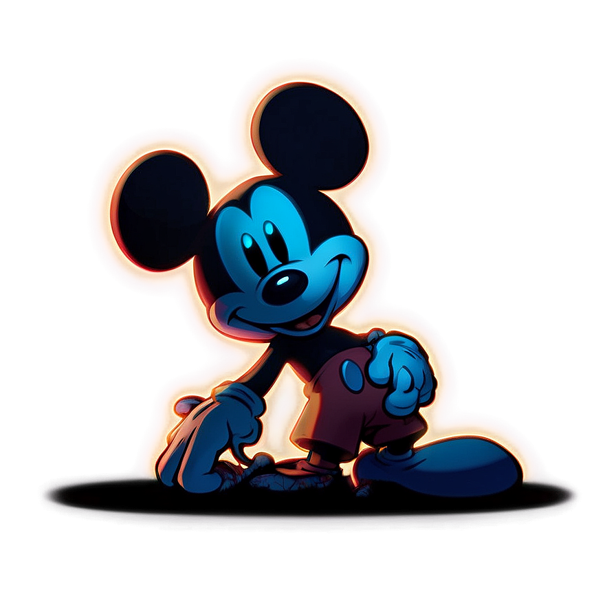 Iconic Mickey Mouse Silhouette Png 82