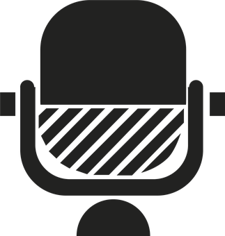 Iconic Microphone Graphic