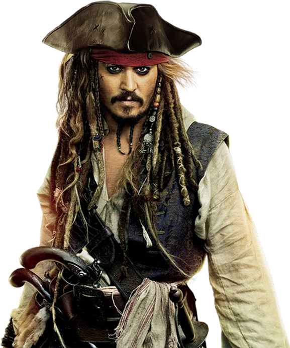 Iconic Pirate Costume Portrait