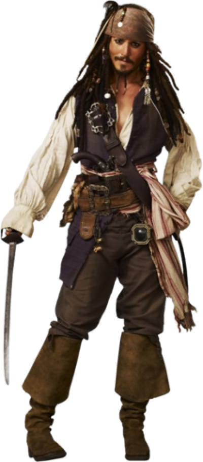 Iconic Pirate Costume Pose