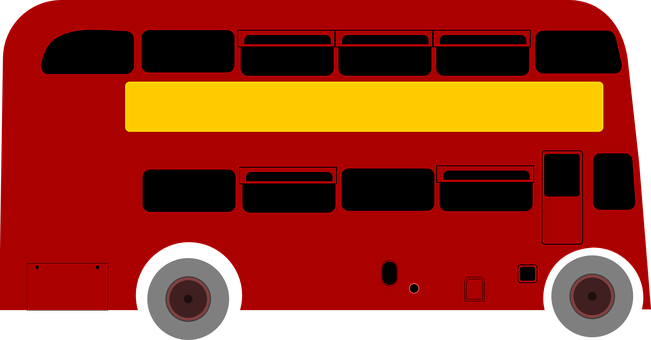 Iconic Red London Bus