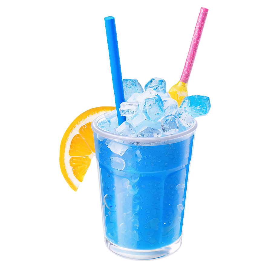 Icy Blue Slushie Png Yms