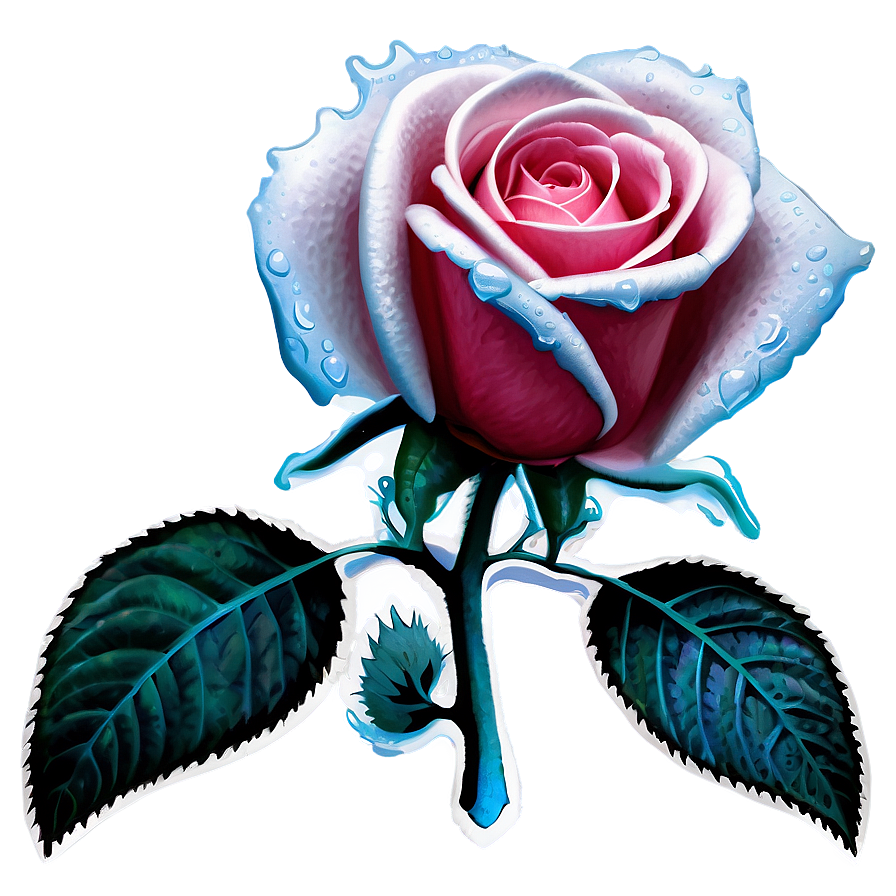 Icy Rose Png 04292024