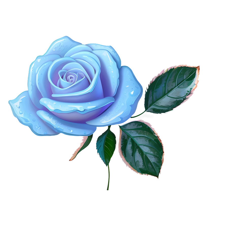 Icy Rose Png 04292024
