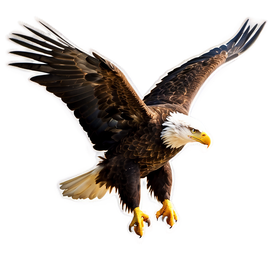 Idaho Bald Eagle Flight Png Psk30