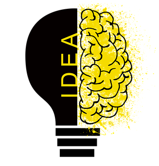 Idea Brain Illustration