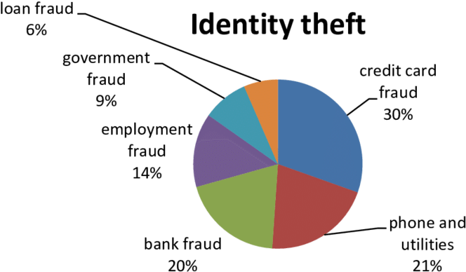 Identity Theft Fraud Statistics Pie Chart