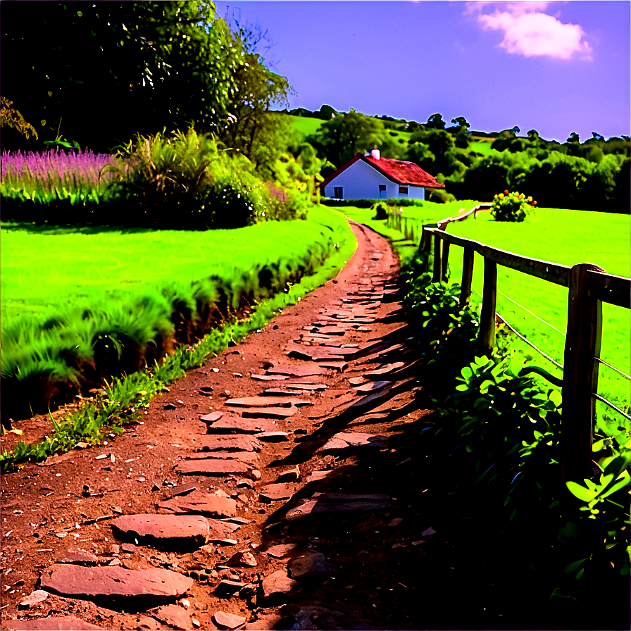 Idyllic Cottage Pathway Png Yfv