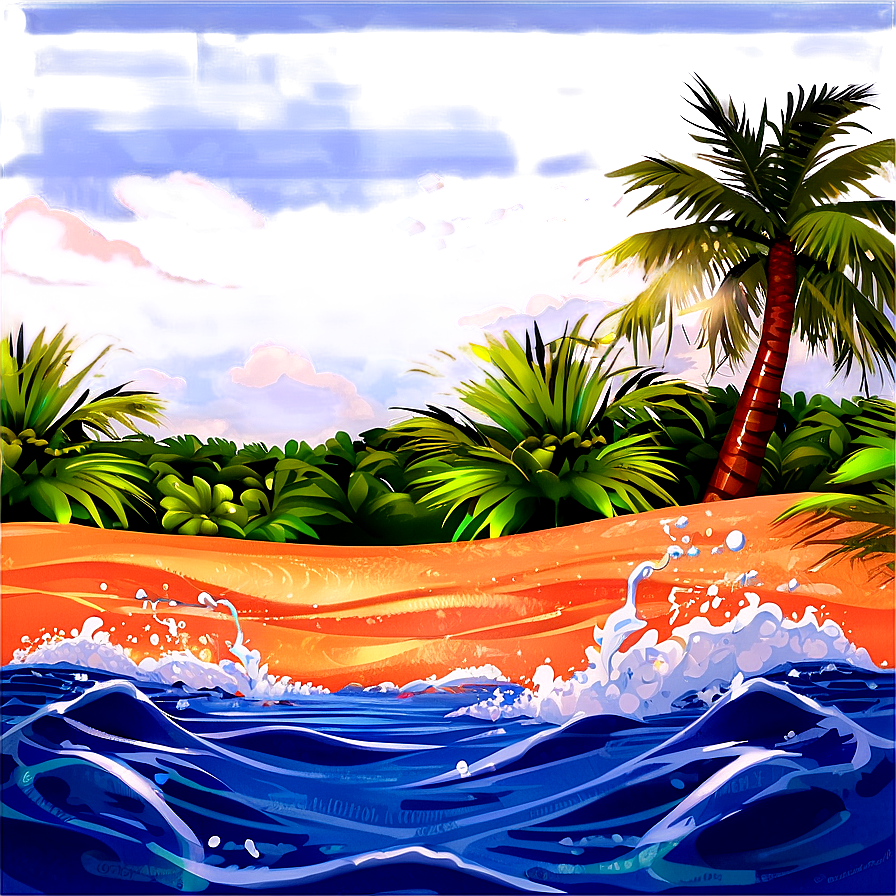 Idyllic Water Waves Png 9