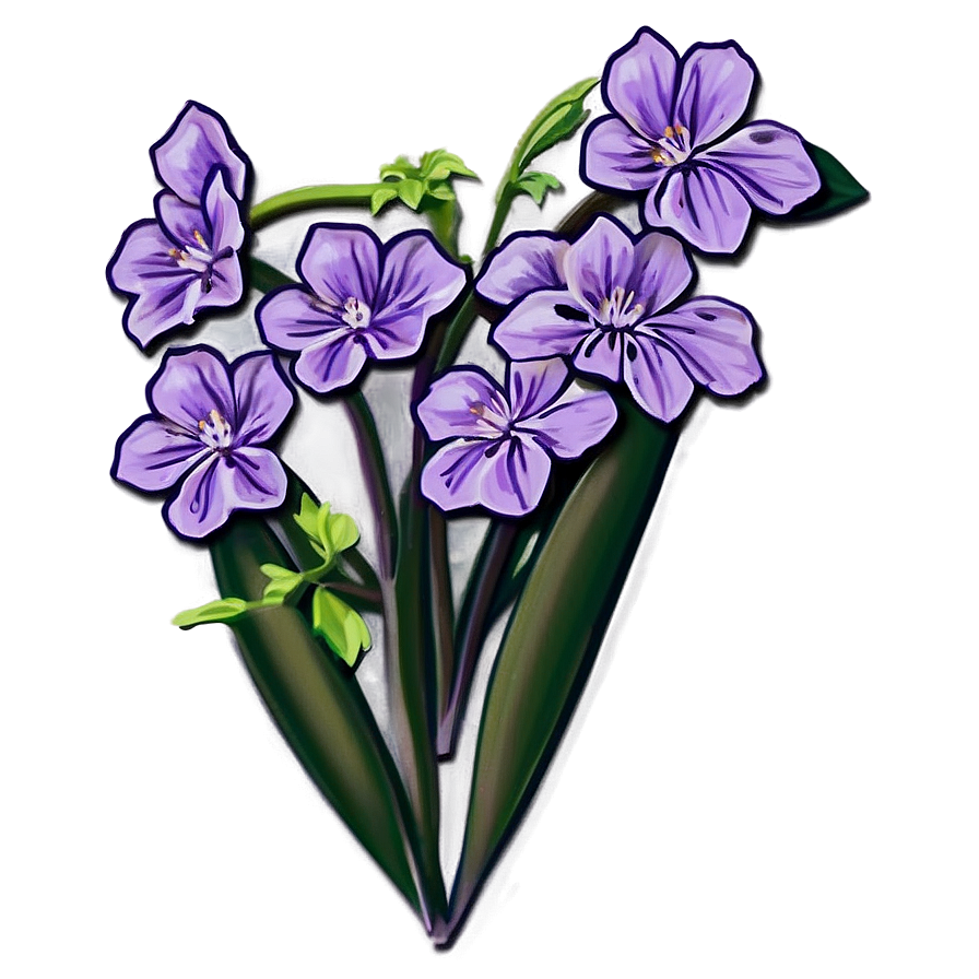 Illinois State Flower - Violet Png Eye78