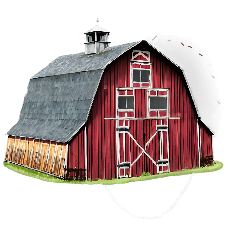 Illinois Traditional Barn Png 26