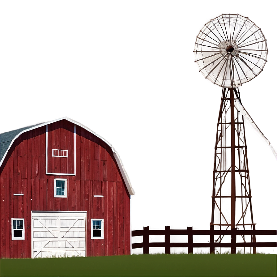 Illinois Traditional Barn Png Dri43