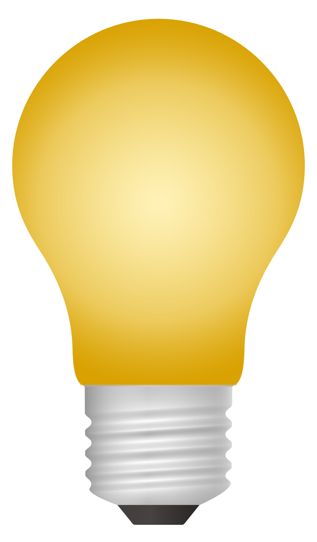 Illuminated Lightbulb Graphic